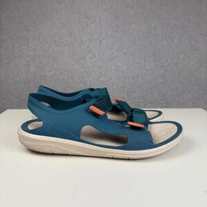 Crocs Swiftwater Expedition Strap sandals in juniper and stucco Women's 9